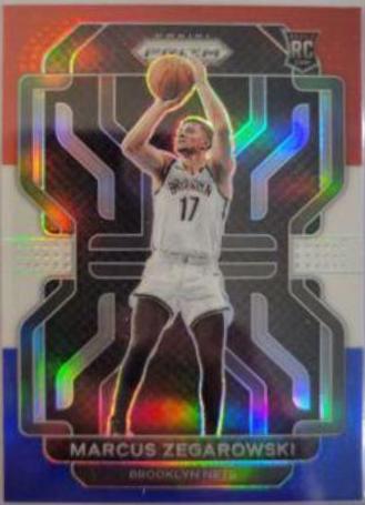 Marcus Zegarowski [Red White Blue Prizm] #300