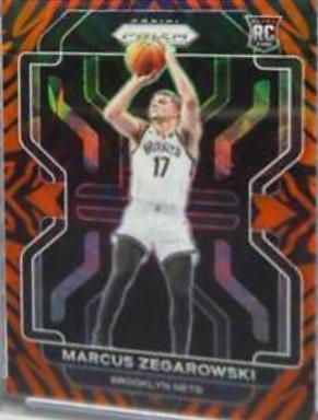 Marcus Zegarowski [Tiger Stripe Choice Prizm] #300