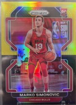 Marko Simonovic [Black Gold Prizm] #166