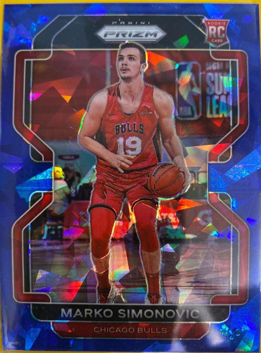 Marko Simonovic [Blue Ice Prizm] #166