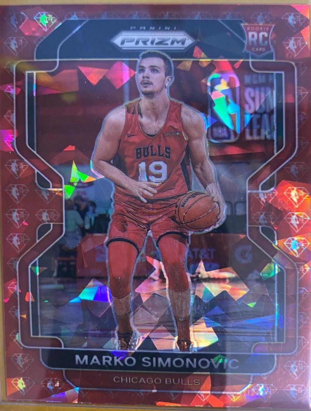Marko Simonovic [Fast Break Purple Prizm] #166