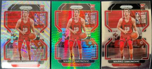 Marko Simonovic [Green Hyper Prizm] #166