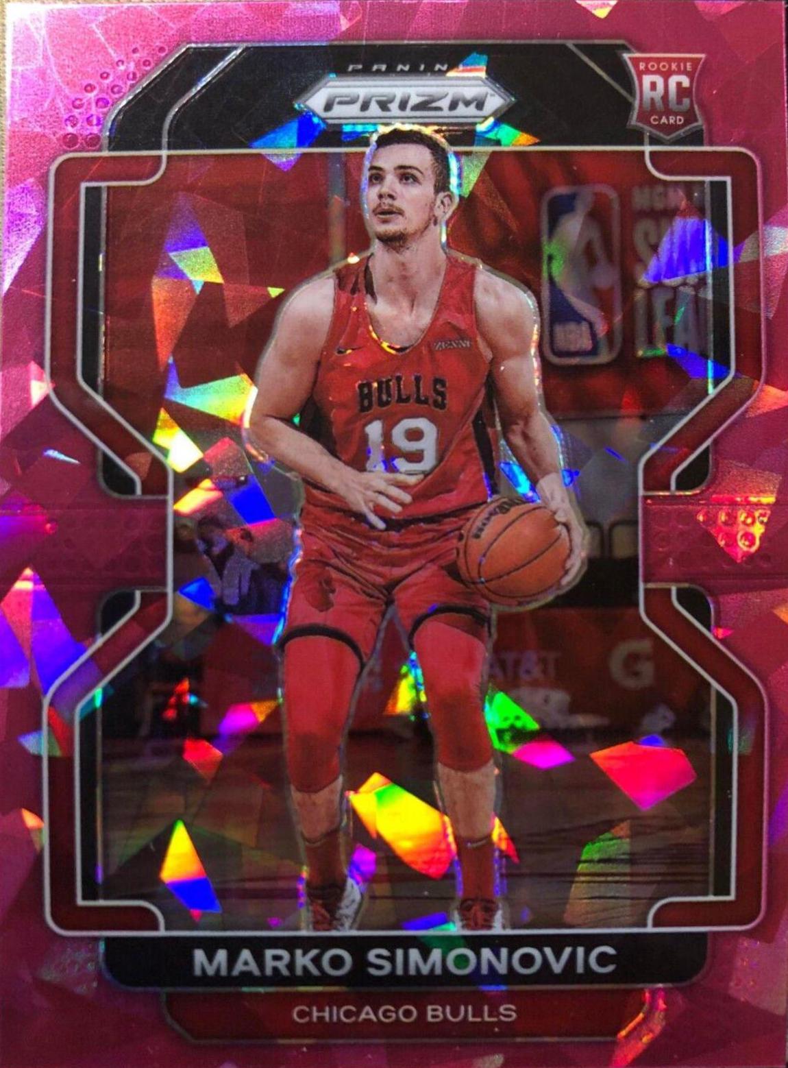 Marko Simonovic [Green Ice Prizm] #166