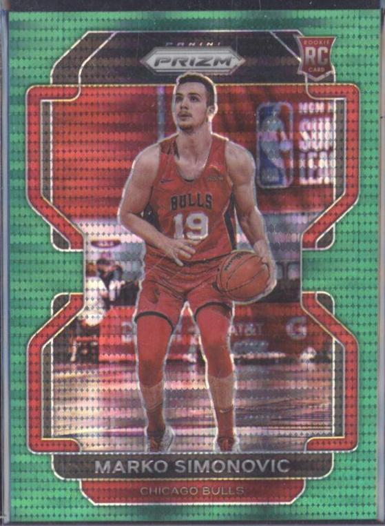 Marko Simonovic [Green Pulsar Prizm] #166