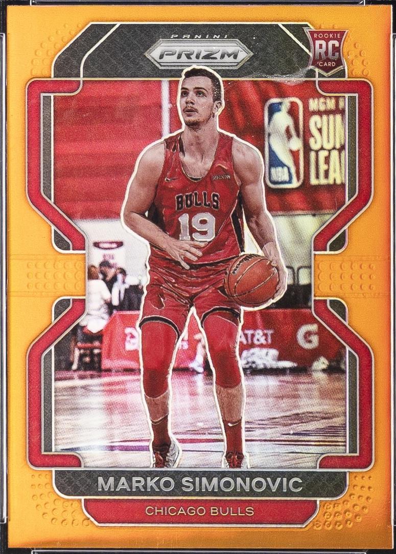 Marko Simonovic [Orange Prizm] #166