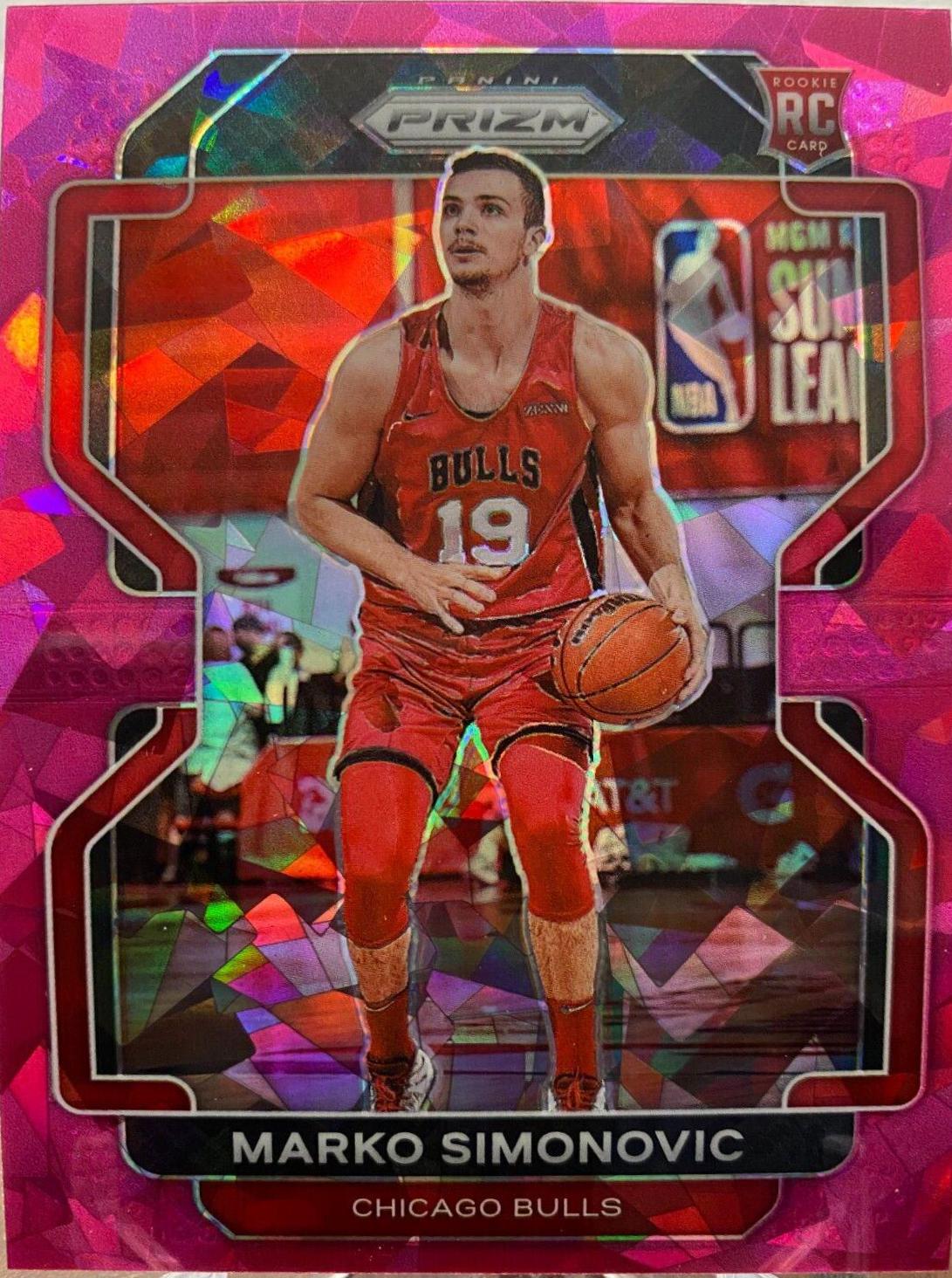 Marko Simonovic [Pink Ice Prizm] #166