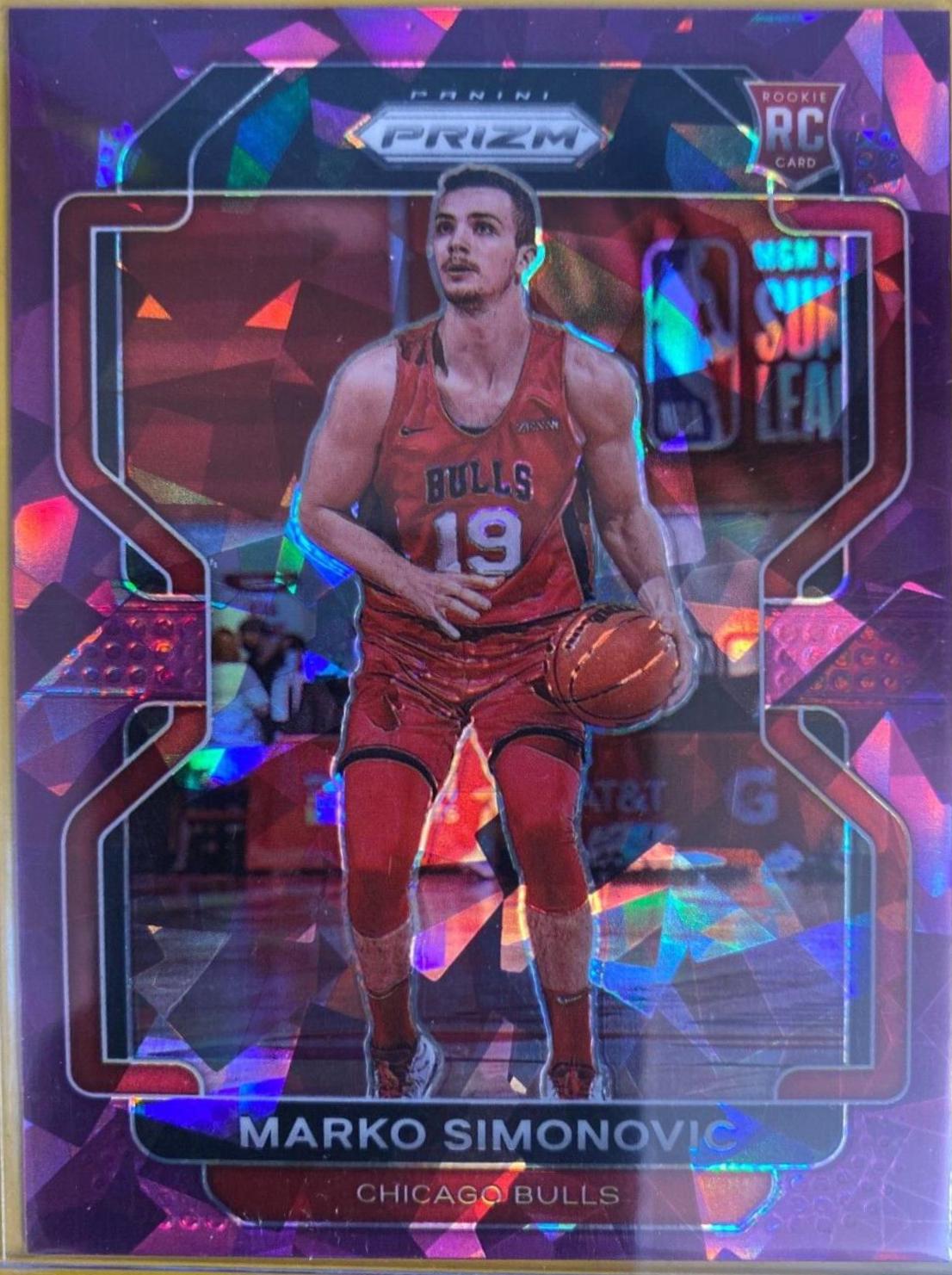 Marko Simonovic [Purple Ice Prizm] #166