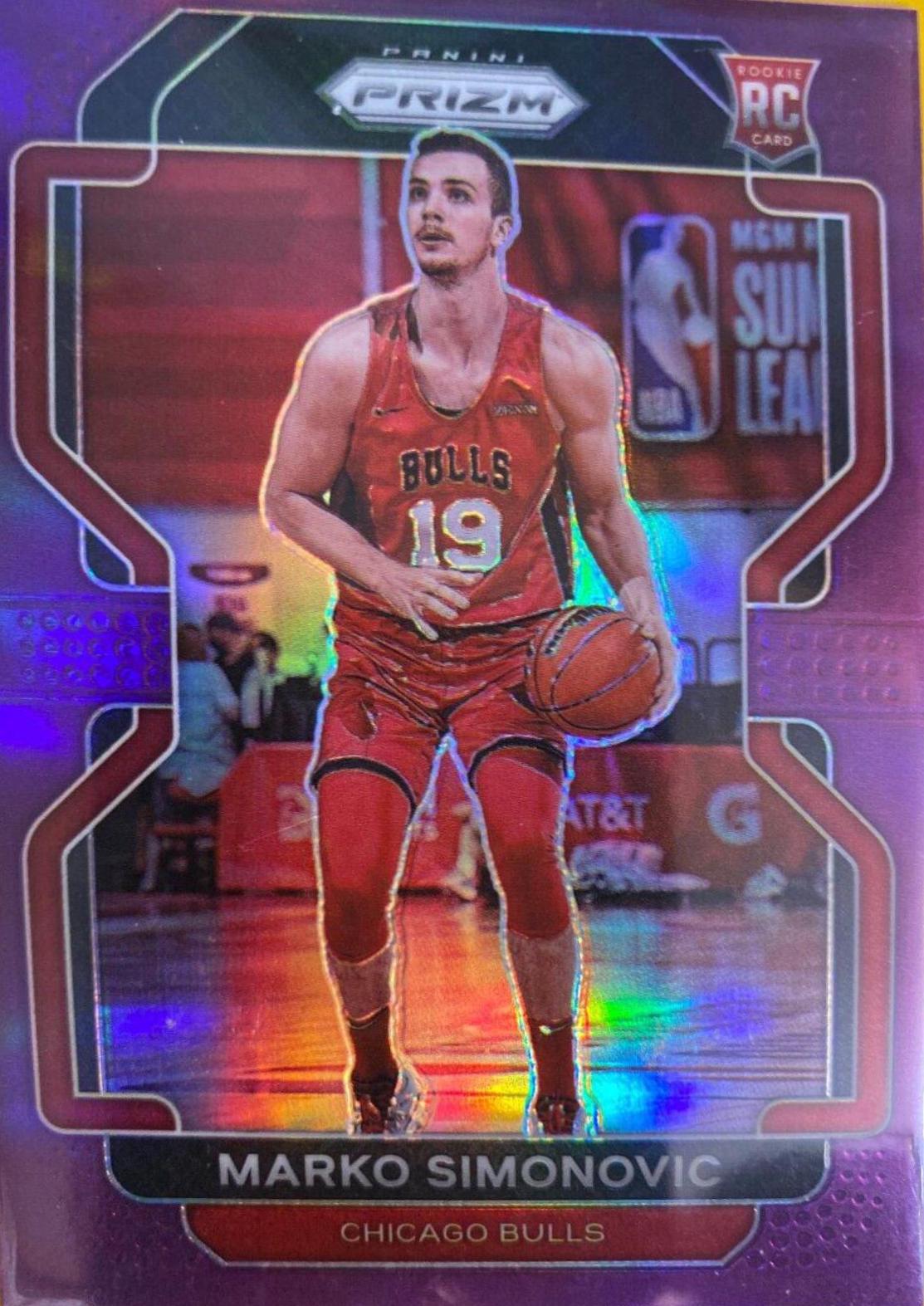 Marko Simonovic [Purple Prizm] #166