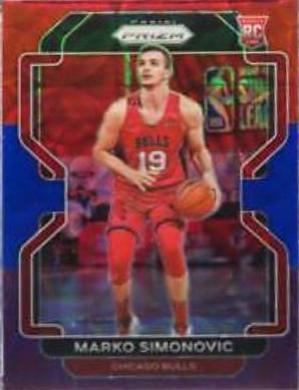 Marko Simonovic [Red Blue Purple Choice Prizm] #166