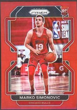 Marko Simonovic [Red Prizm] #166