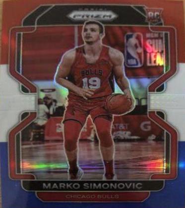 Marko Simonovic [Red White Blue Prizm] #166