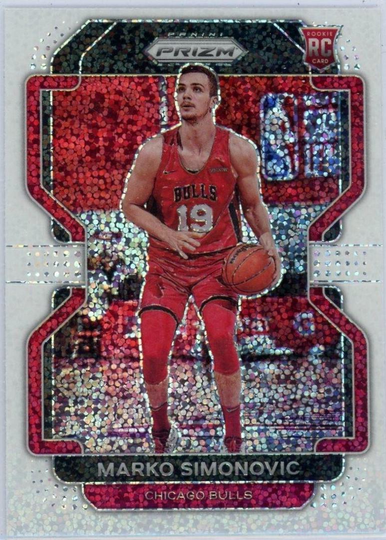 Marko Simonovic [White Sparkle Prizm] #166