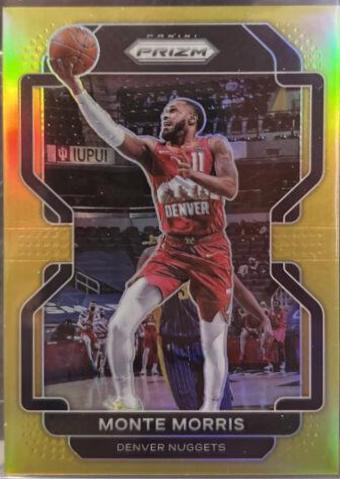 Monte Morris [Gold Prizm] #16