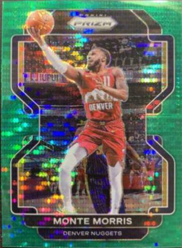 Monte Morris [Green Pulsar Prizm] #16