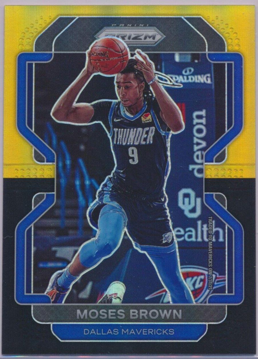 Moses Brown [Black Gold Prizm] #173