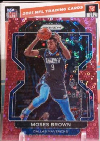Moses Brown [Fast Break Pink Prizm] #173