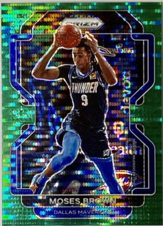 Moses Brown [Green Pulsar Prizm] #173