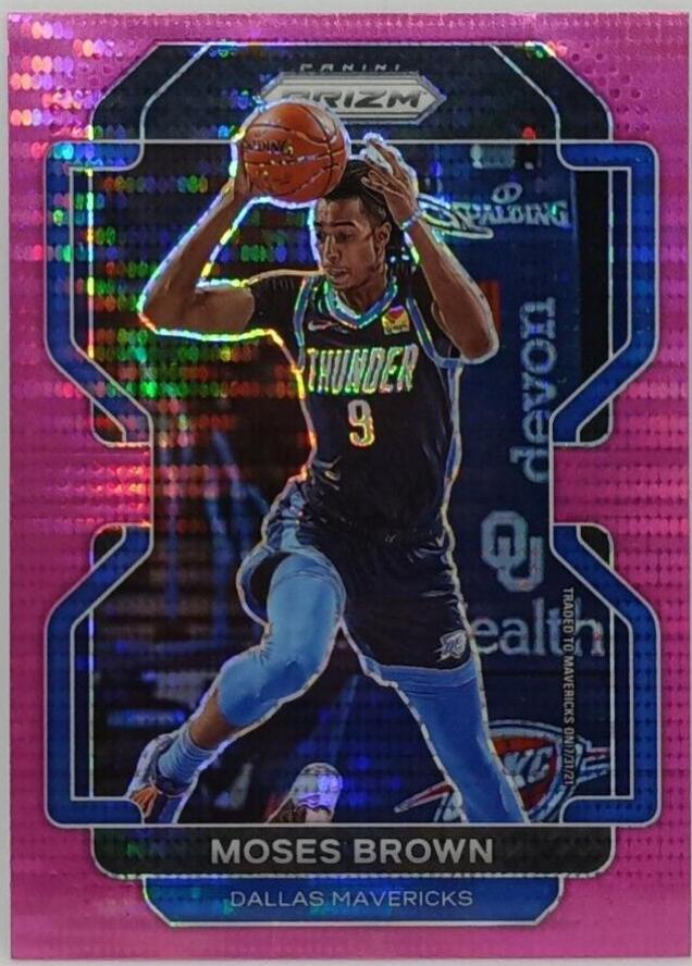 Moses Brown [Pink Pulsar Prizm] #173
