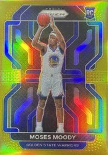 Moses Moody [Gold Prizm] #308