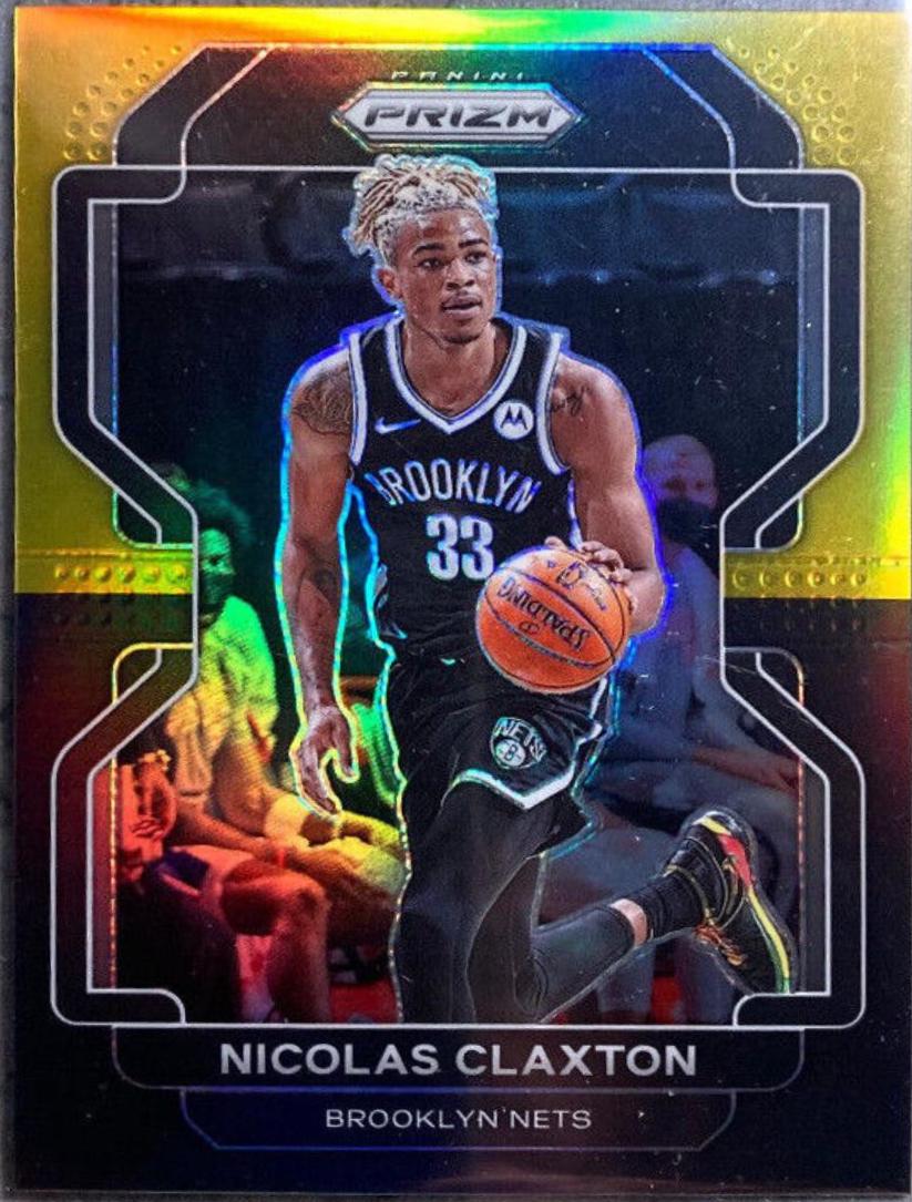 Nicolas Claxton [Black Gold Prizm] #38