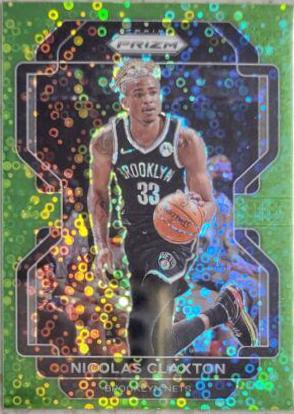 Nicolas Claxton [Fast Break Green Prizm] #38