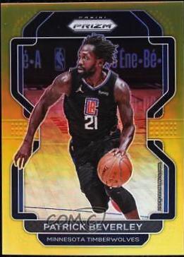 Patrick Beverley [Gold Prizm] #25