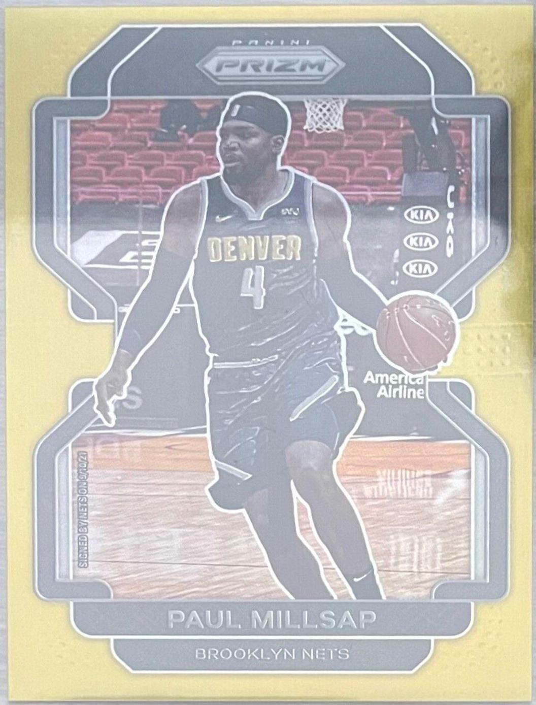 Paul Millsap [Gold Prizm] #46