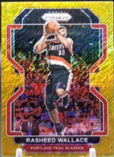 Rasheed Wallace [Gold Shimmer] #258
