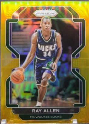 Ray Allen [Gold Prizm] #251