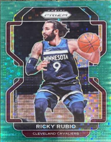 Ricky Rubio [Green Pulsar Prizm] #96