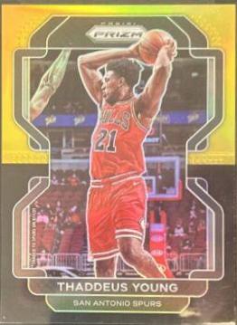 Thaddeus Young [Black Gold Prizm] #118