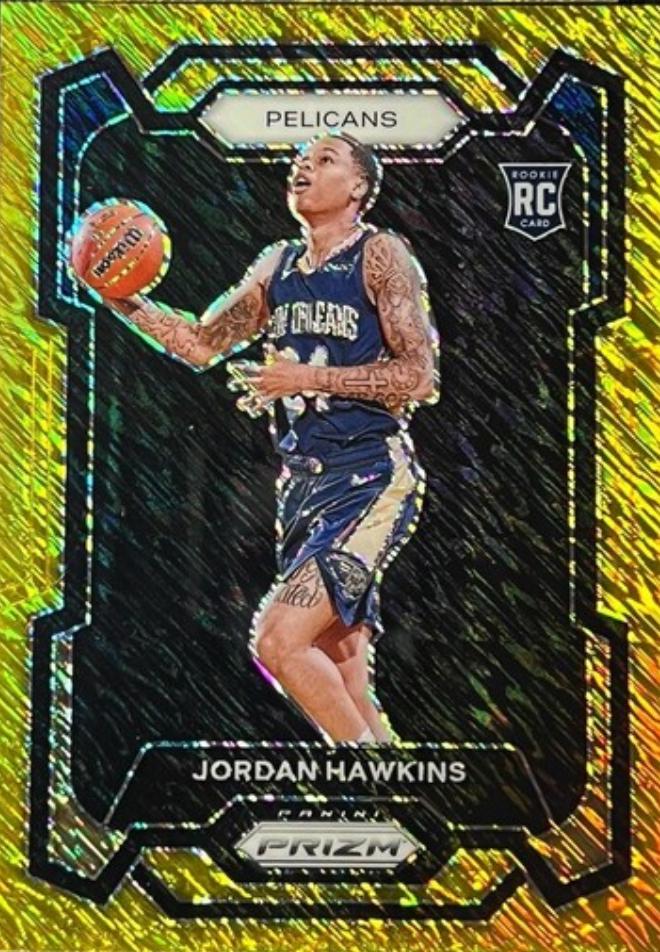 Jordan Hawkins [Gold Shimmer] #130