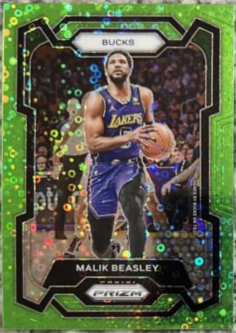 Malik Beasley [Fast Break Neon Green] #237