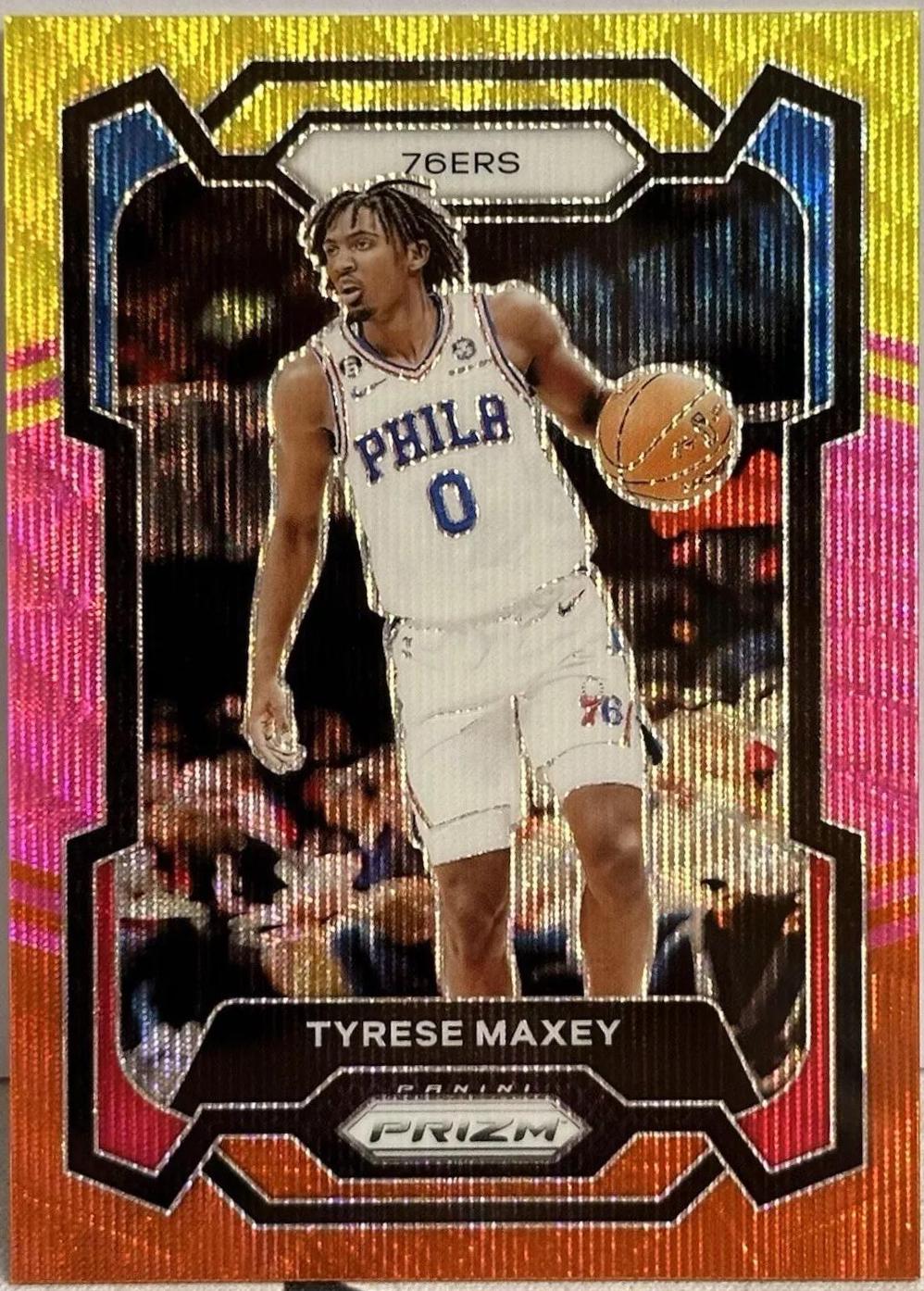 Tyrese Maxey [Yellow Pink Red] #15