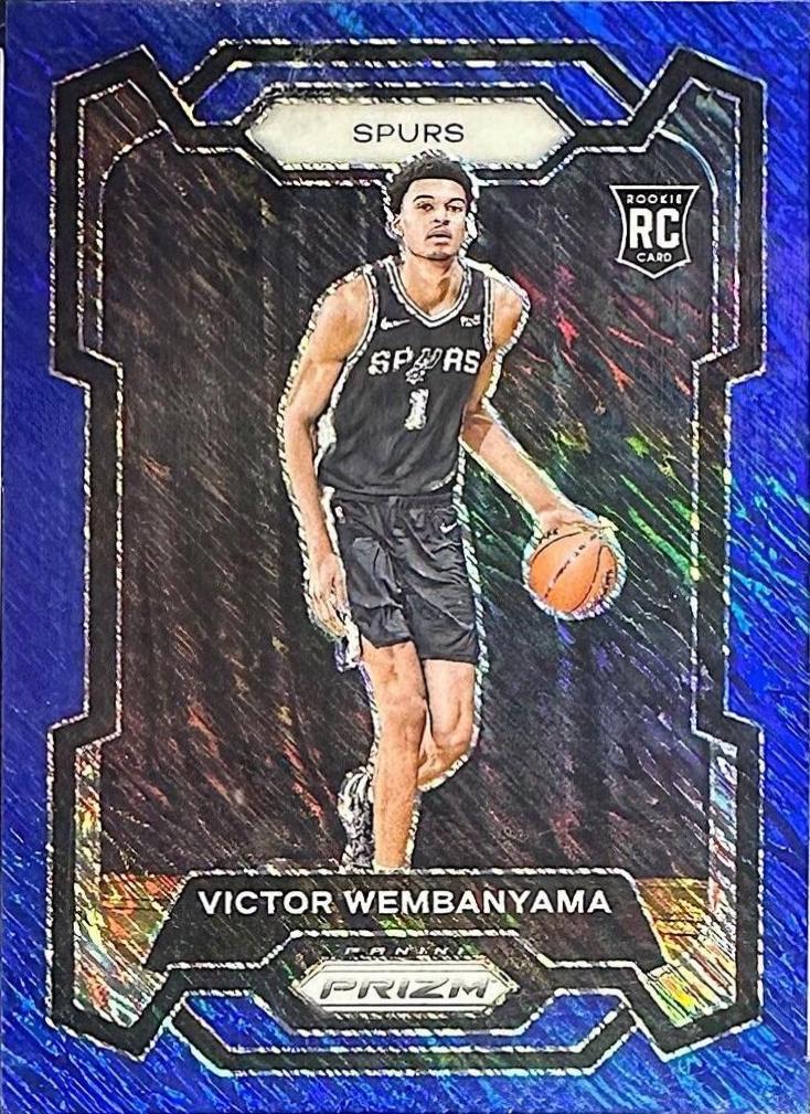 Victor Wembanyama [Blue Shimmer] #136
