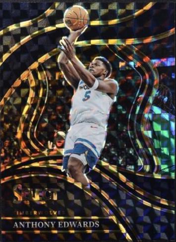 Anthony Edwards [Finite Black Prizm] #237