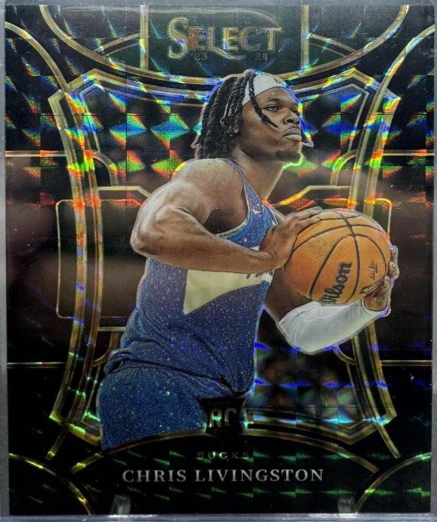 Chris Livingston [Finite Black Prizm] #314