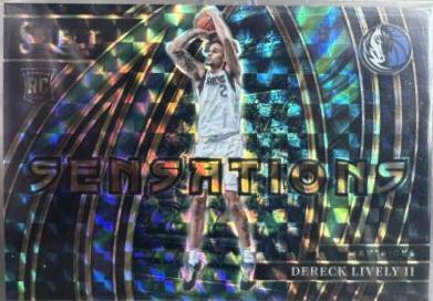 Dereck Lively II [Finite Black Prizm] #313