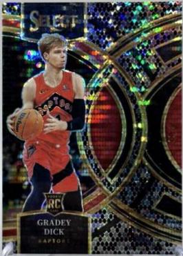 Gradey Dick [Snake Skin Black Pulsar FOTL Prizm] #126