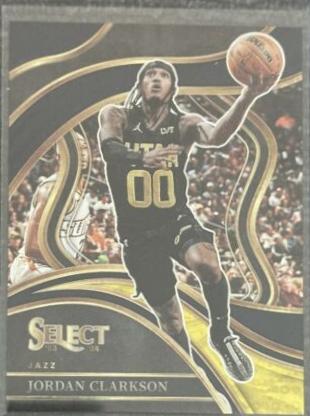 Jordan Clarkson [Finite Black Prizm] #368