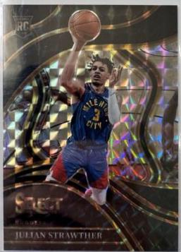 Julian Strawther [Finite Black Prizm] #318