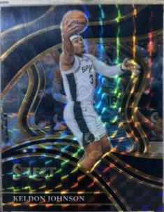 Keldon Johnson [Finite Black Prizm] #261
