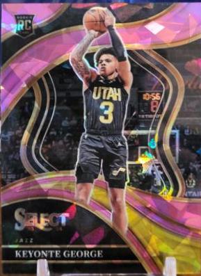 Keyonte George [Black White Gold Prizm] #295