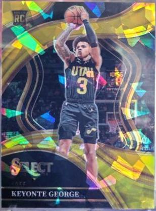 Keyonte George [Cracked Ice Gold Prizm] #295