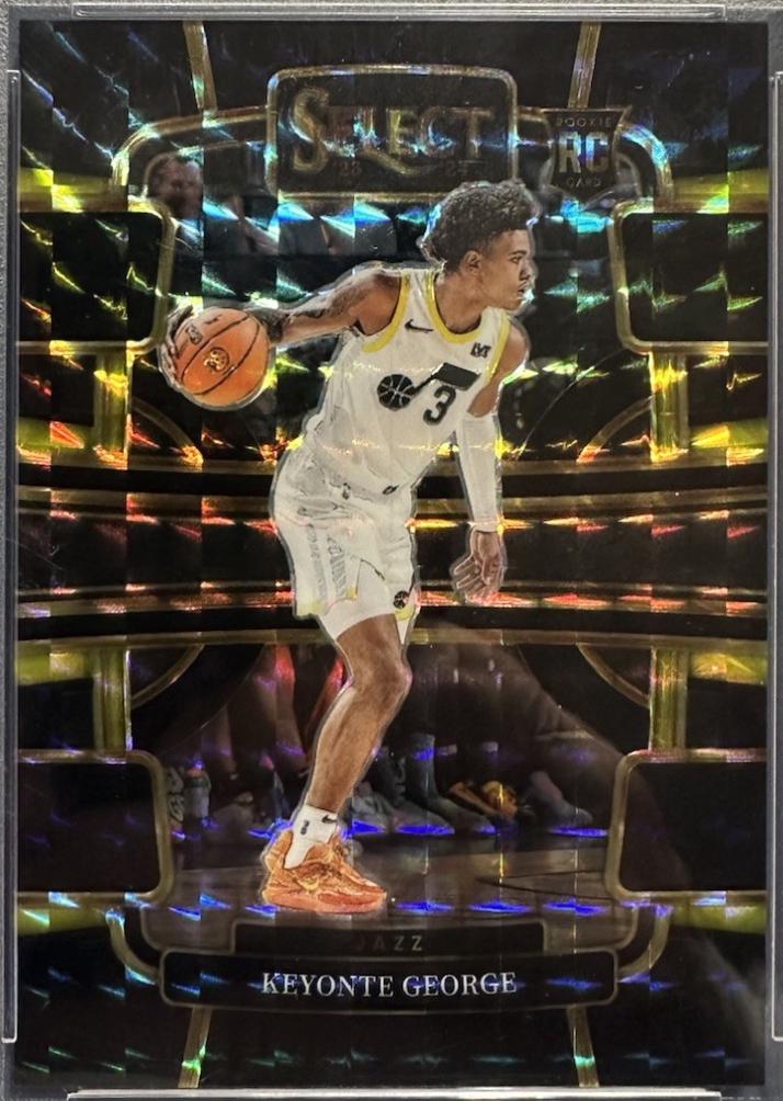 Keyonte George [Finite Black Prizm] #75