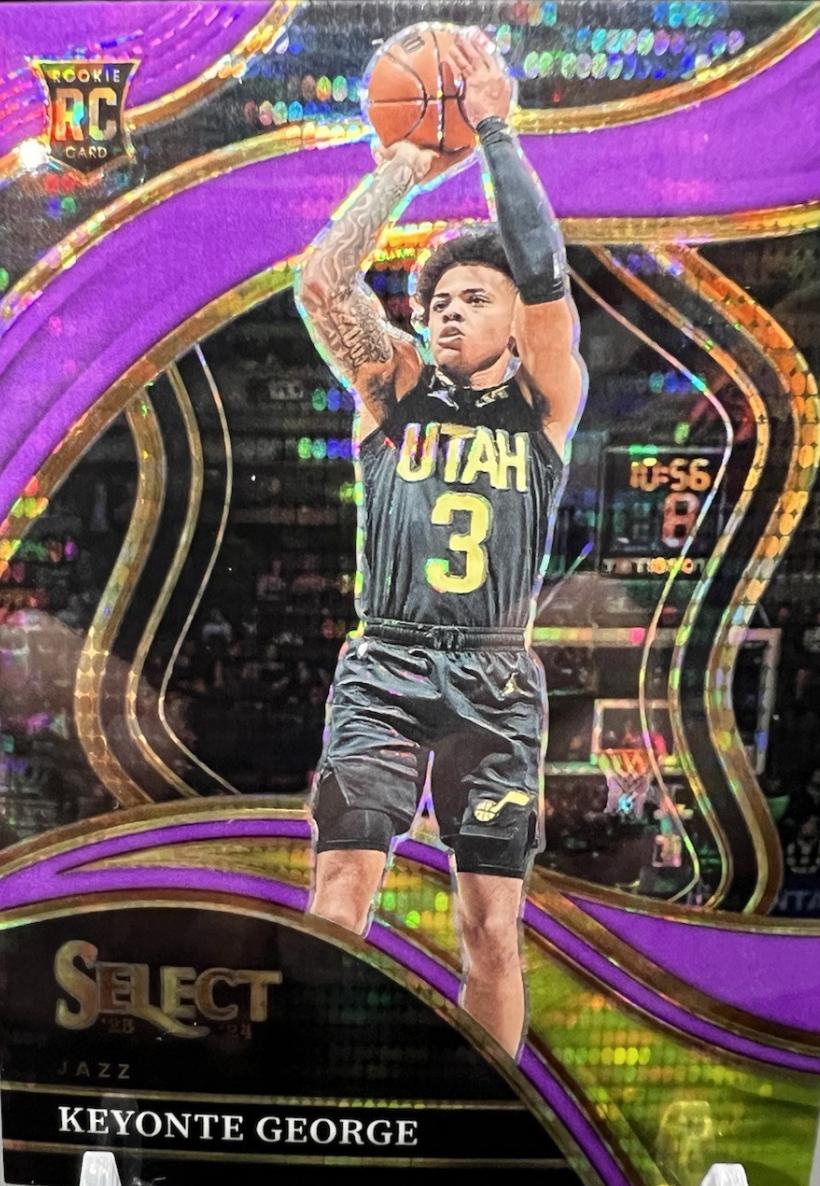 Keyonte George [Pulsar Neon Purple FOTL Prizm] #295