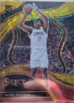 Kobe Brown [Disco Gold Prizm] #275