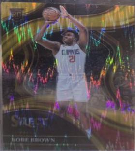 Kobe Brown [Flash Gold Prizm] #275