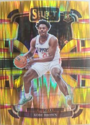 Kobe Brown [Flash Gold Prizm] #79