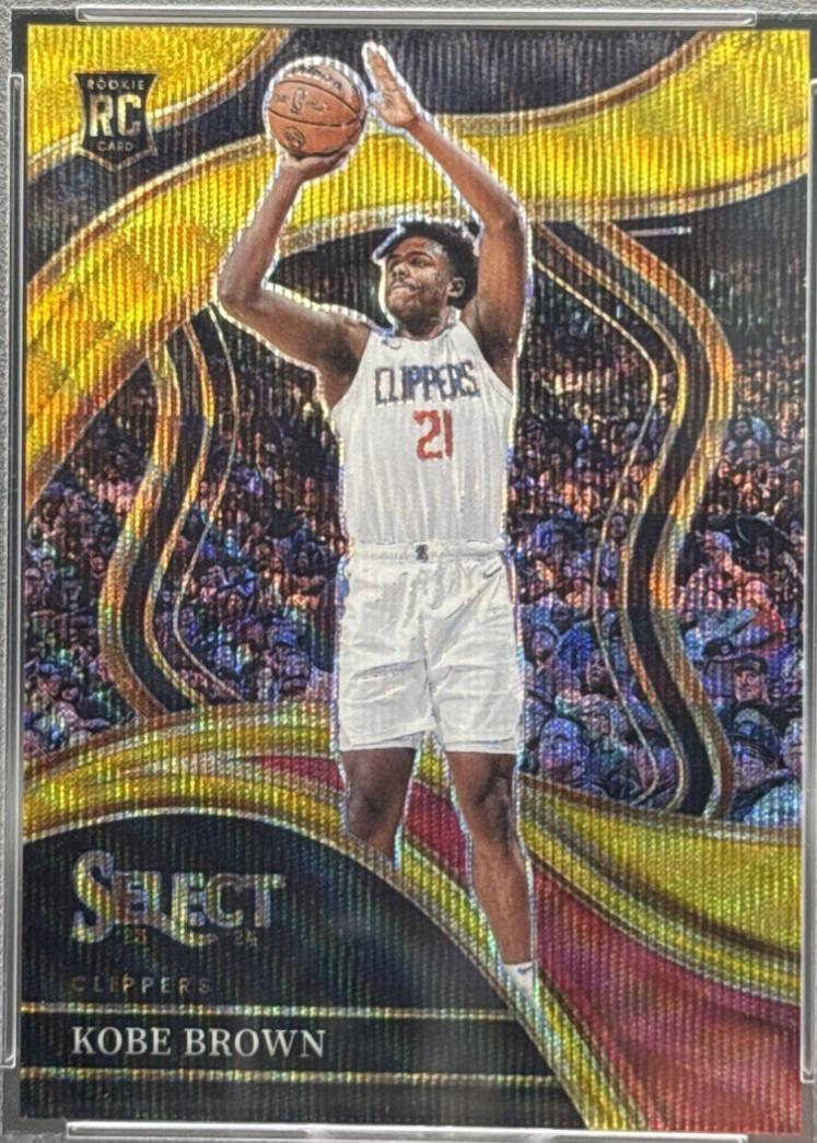 Kobe Brown [Wave Gold Prizm] #275